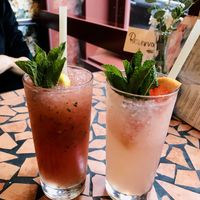 Tasty lemonades   at Palo Verde in Prague