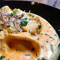 Basil tortellini   at Palo Verde in Prague