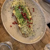 avo toast  at Palo Verde in Prague