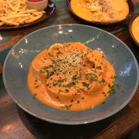 Basil tortellini  at Palo Verde in Prague