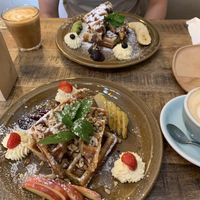 Waffles  at Palo Verde in Prague