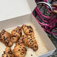 Hot croissants were put out just as we were leaving so we got six to take away! Unrealllll  at Palo Verde in Prague