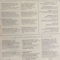 Food menu #Veganuary at Palo Verde in Prague