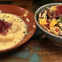 Mushroom Tortellini & Palo Verde Bowl  at Palo Verde in Prague