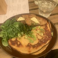 Kimchi omelette  at Palo Verde in Prague