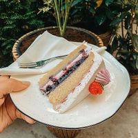 Variety of amazing cakes at Palo Verde in Prague