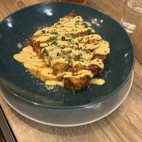 Vegan lasagna  at Palo Verde in Prague