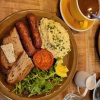 Scrambled tofu at Palo Verde in Prague