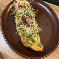 Avocado toast  at Palo Verde in Prague
