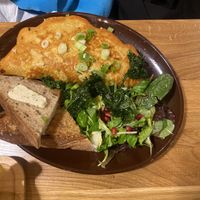 Kimchi omelette  at Palo Verde in Prague