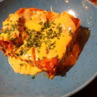 Pepperoni Lasagna at Palo Verde in Prague