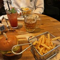 Vegan Burger   at Palo Verde in Prague