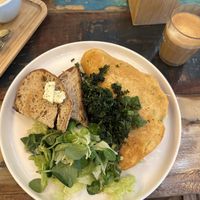 Chickpea Omelettee  at Palo Verde in Prague