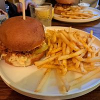 Bbq burger at Palo Verde in Prague