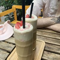 Iced latte  at Palo Verde in Prague