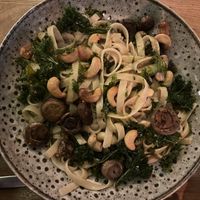 Mushroom Tagliatelle  at Palo Verde in Prague