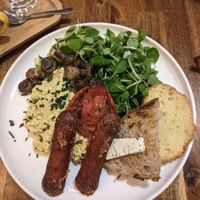 Scrambled tofu at Palo Verde in Prague