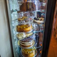 Cake display at Palo Verde at Palo Verde in Prague