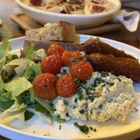 Tofu scramble  at Palo Verde in Prague