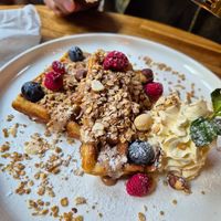 Waffles at Palo Verde in Prague