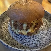 Jackfruit Burger  at Palo Verde in Prague
