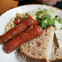 tofu scrambled egg at Palo Verde in Prague