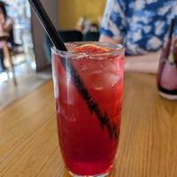 Sour cherry lemonade at Palo Verde in Prague