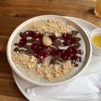 Porridge (oatmeal actually but lovely)   at Palo Verde in Prague