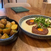 Veg steak at Palo Verde in Prague