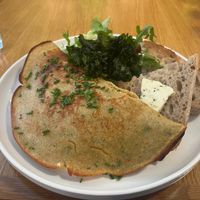 vegan breakfast at Palo Verde in Prague