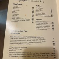 Drinks   at Palo Verde in Prague