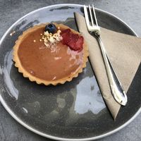 Strawberry tarte at Palo Verde in Prague