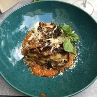 Lasagne. Soooo good  at Palo Verde in Prague