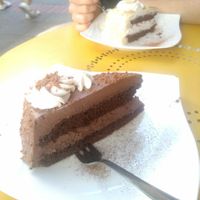 Schokotorte at Hippo Bio Vegan in Hannover
