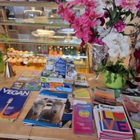 magazines at Hippo Bio Vegan in Hannover