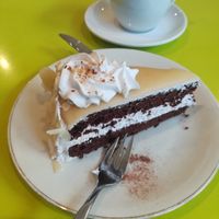 Marzipan Torte at Hippo Bio Vegan in Hannover