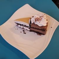 Schoko-Marzipankuchen at Hippo Bio Vegan in Hannover