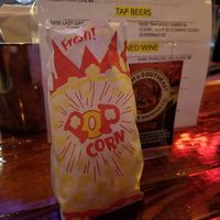 Popcorn! at Hot Chip Burger Bar in Rochester