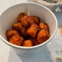 Sweet Potato Tater Tots  at Hot Chip Burger Bar in Rochester
