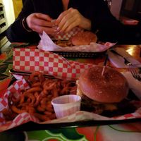 The Lebowski burger makes my heart sing. at Hot Chip Burger Bar in Rochester