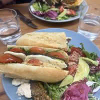   at Embrace Cafe in North London