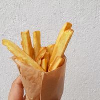 Batata doce e frita at Mascavo in Salvador
