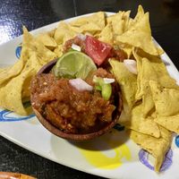 Nachos  at Minuteman Pizza in Uyuni