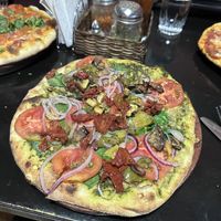   at Minuteman Pizza in Uyuni