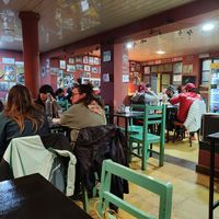 Interior at Minuteman Pizza in Uyuni