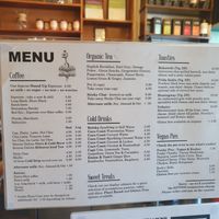 Menu winter 2021 at The Press Book House in Newcastle