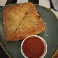 Frida Kahlo toastie at The Press Book House in Newcastle