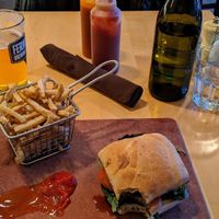 Portobello Mushroom Burger at The Loaf in Fernie
