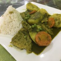 cabrito veg at Restaurant Vegetariano El Eden in Chachapoyas