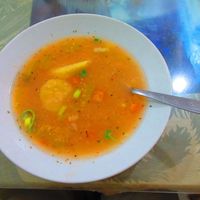 Lunch Menu 3: Soup  at Restaurant Vegetariano El Eden in Chachapoyas